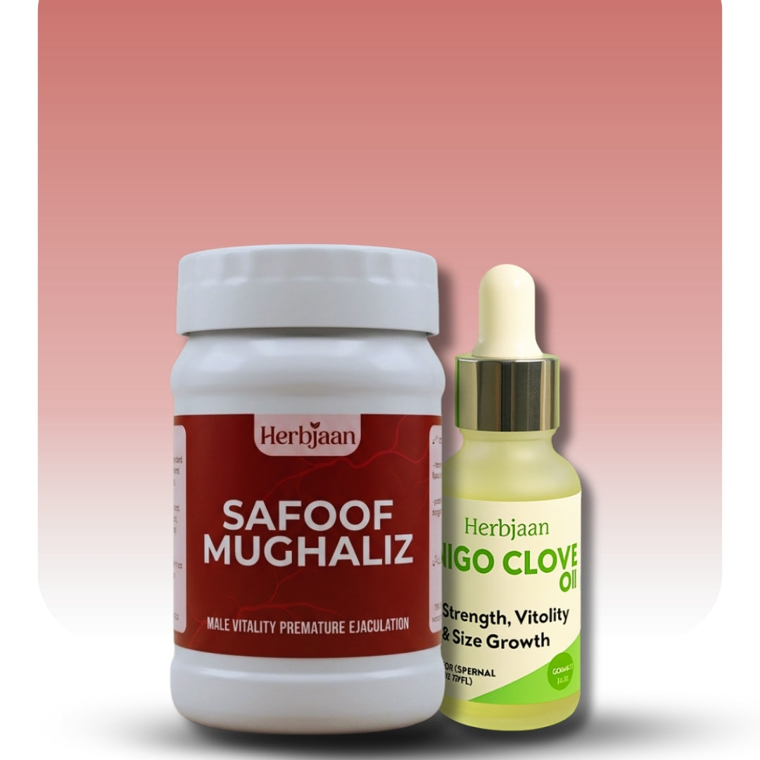 Nigo clove oil + safof mughaliz for premature ejaculation and blood circulation
