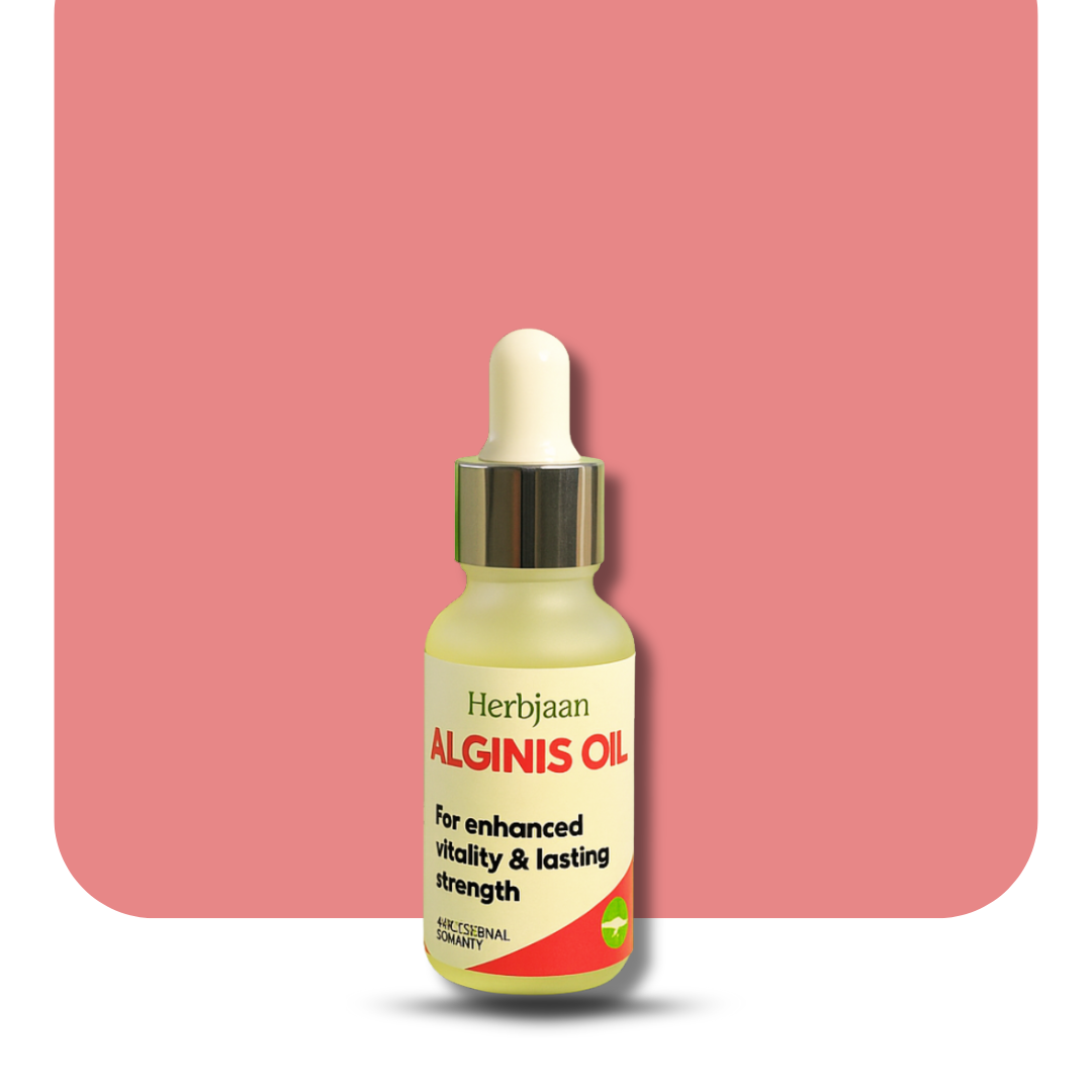 Alginis Oil ® – Herbal Growth Formula for Men by Herb Jaan