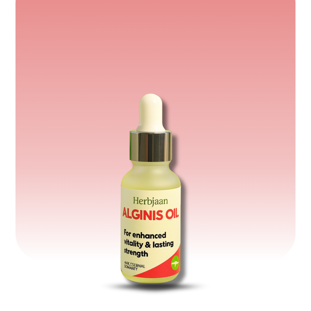 Alginis Oil ® – Herbal Growth Formula for Men by Herb Jaan
