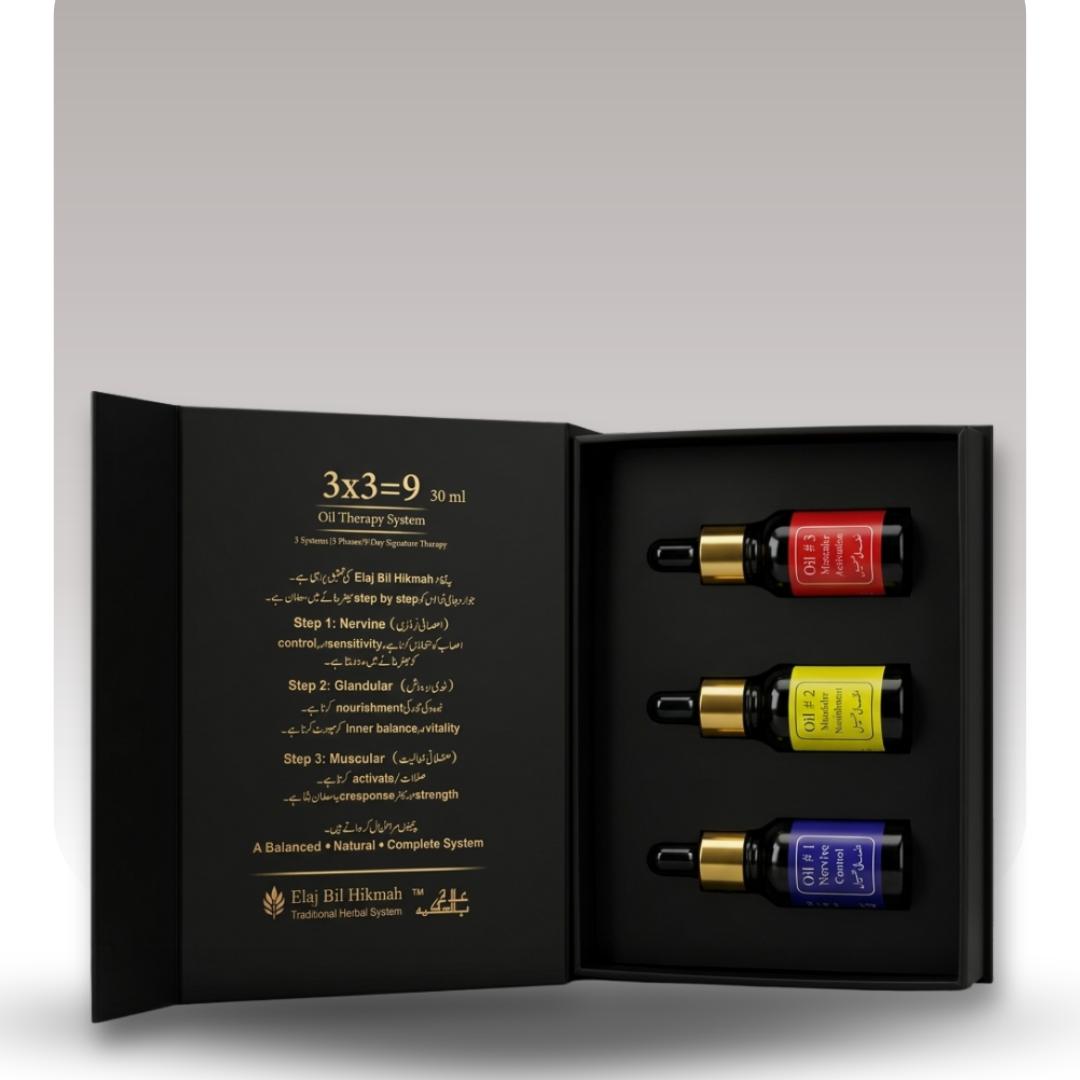Silent Power The 3x3=9 Signature Oil Therapy